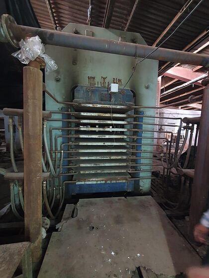 HPL press commissioning